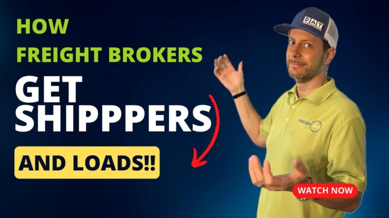 How Freight Brokers get loads